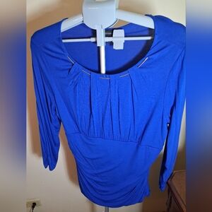 AB Studio Royal Blue Women's Top